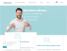 Tablet Screenshot of ifective.nl
